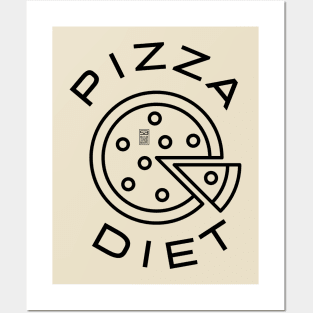 Pizza Diet Posters and Art